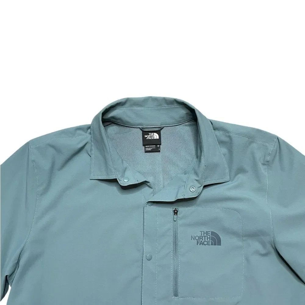 THE NORTH FACE First Trail Short Sleeve Shirt Teal Size Large